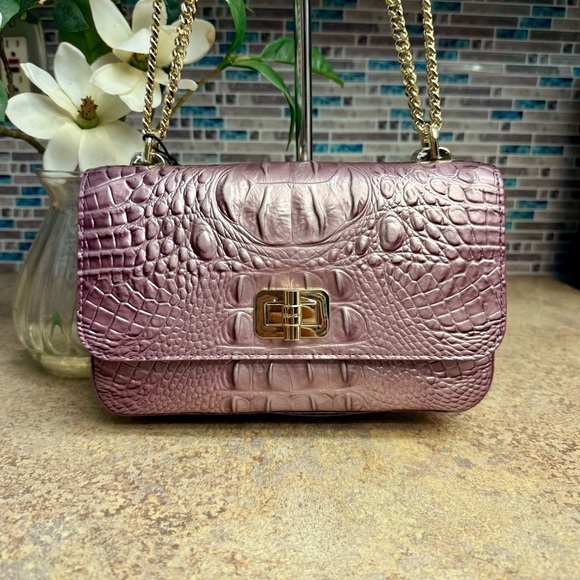NWT Brahmin Rosa Mellow Rose pink purse - Picture 2 of 7